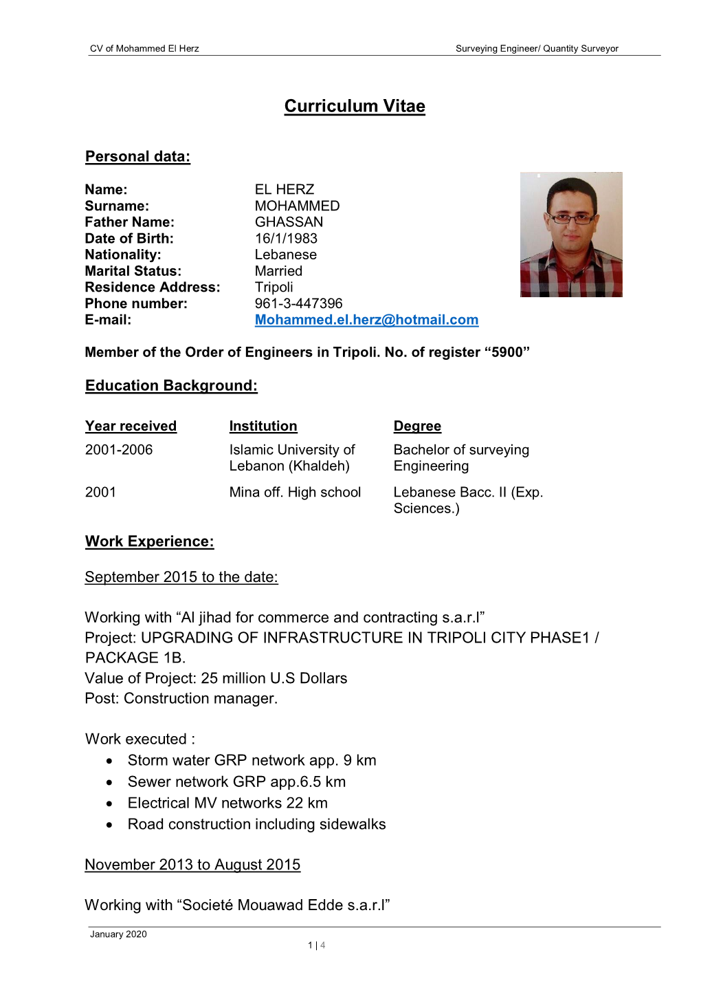 Curriculum Vitae