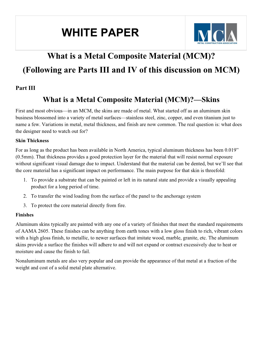 What Is Metal Composite Material