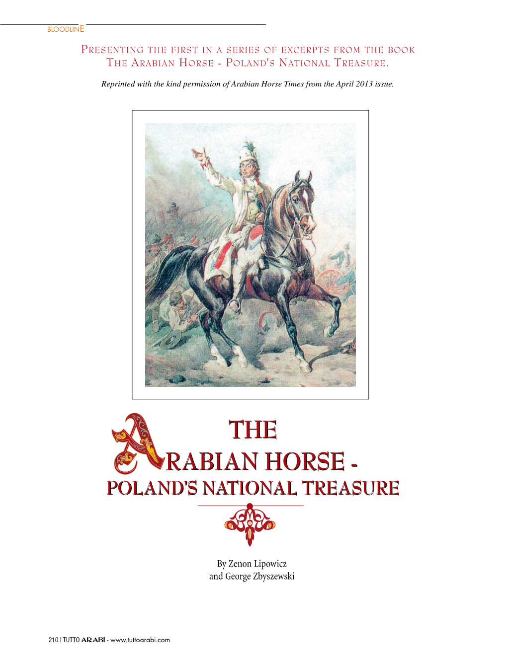 The Rabian Horse - Poland’S National Treasure •