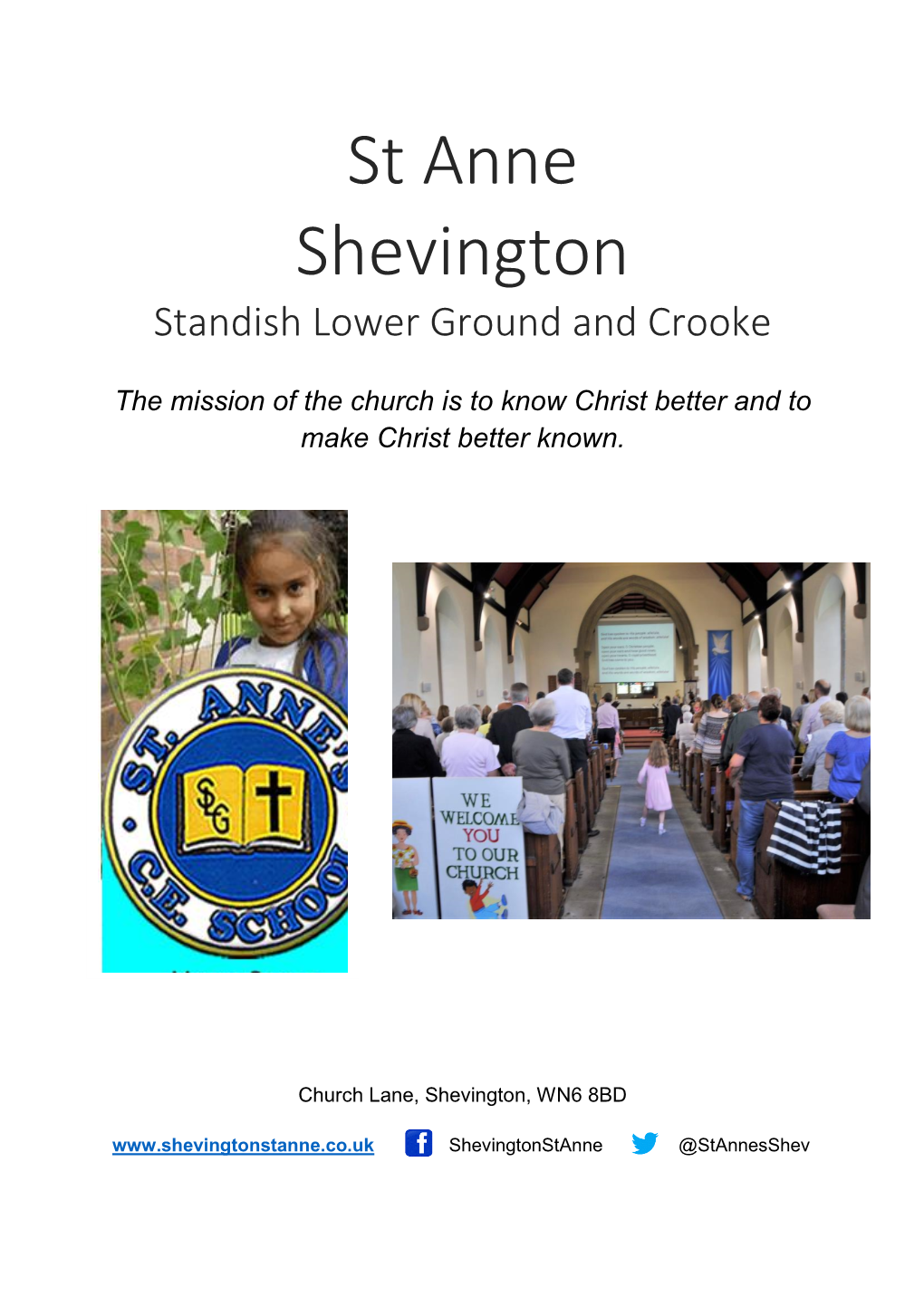 St Anne Shevington Standish Lower Ground and Crooke