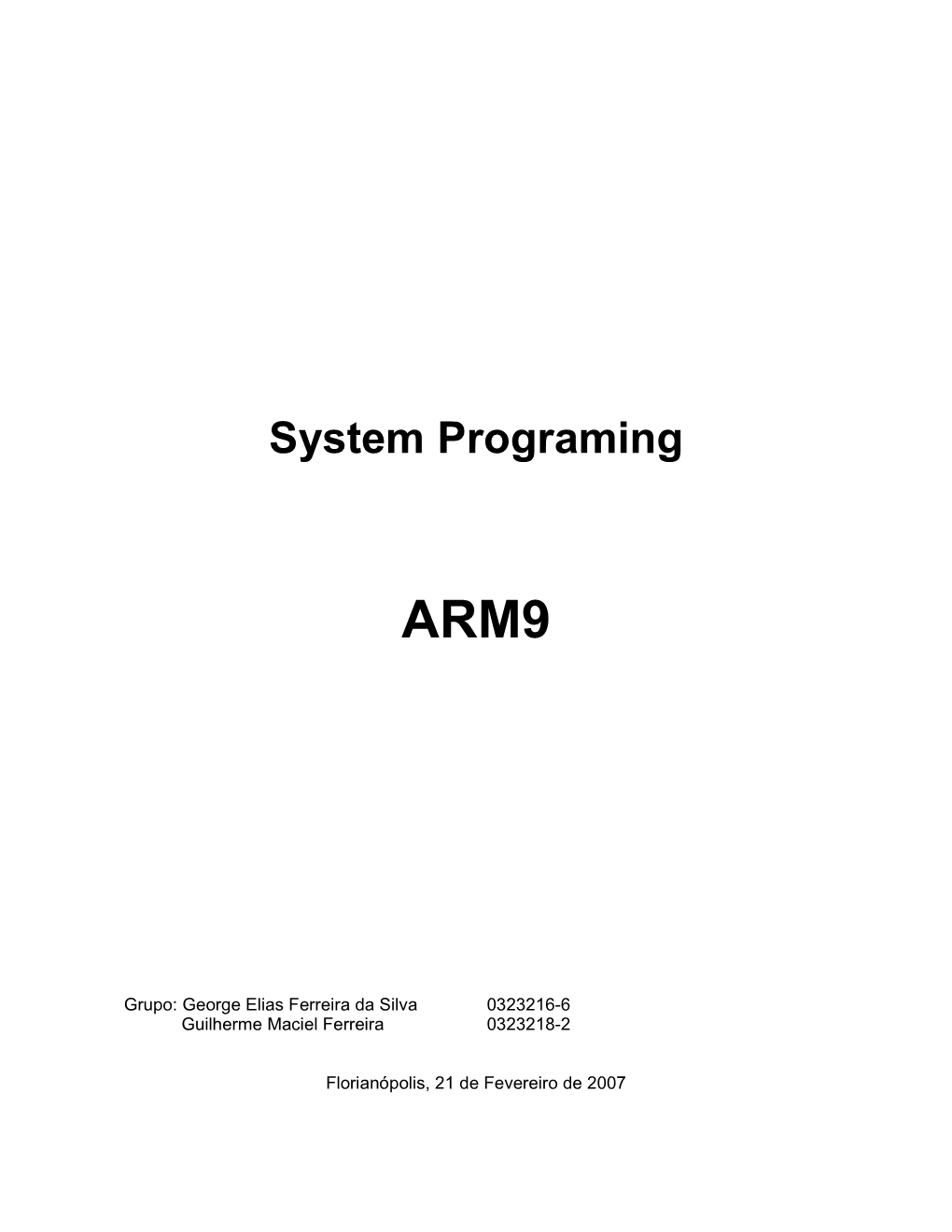 System Programing