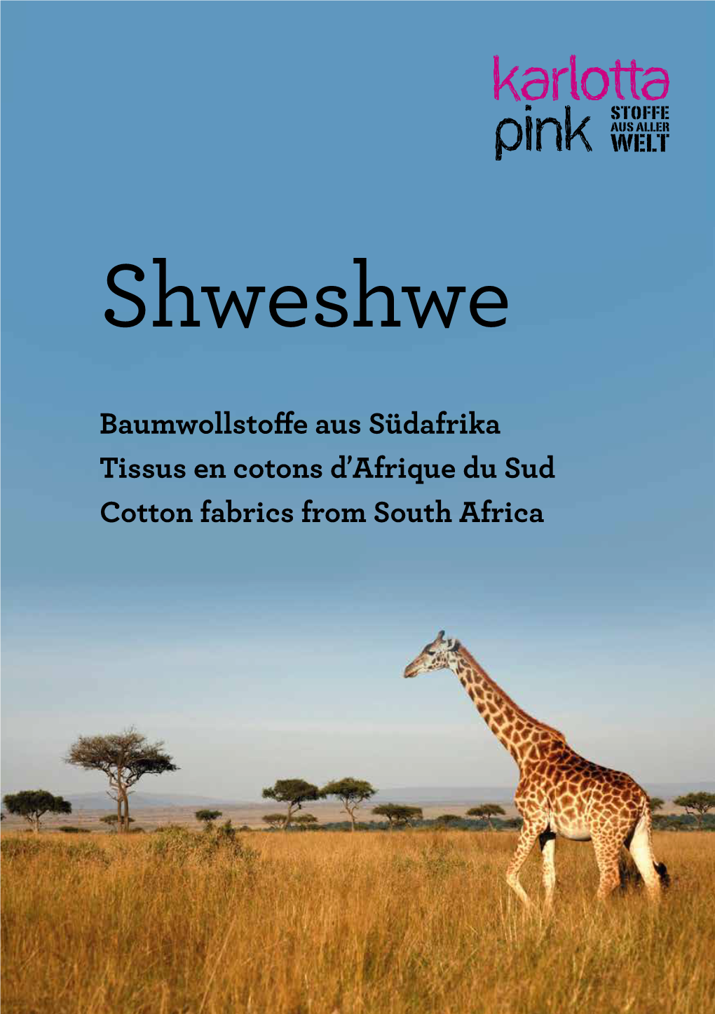 Flyer Shweshwe-Stoffe