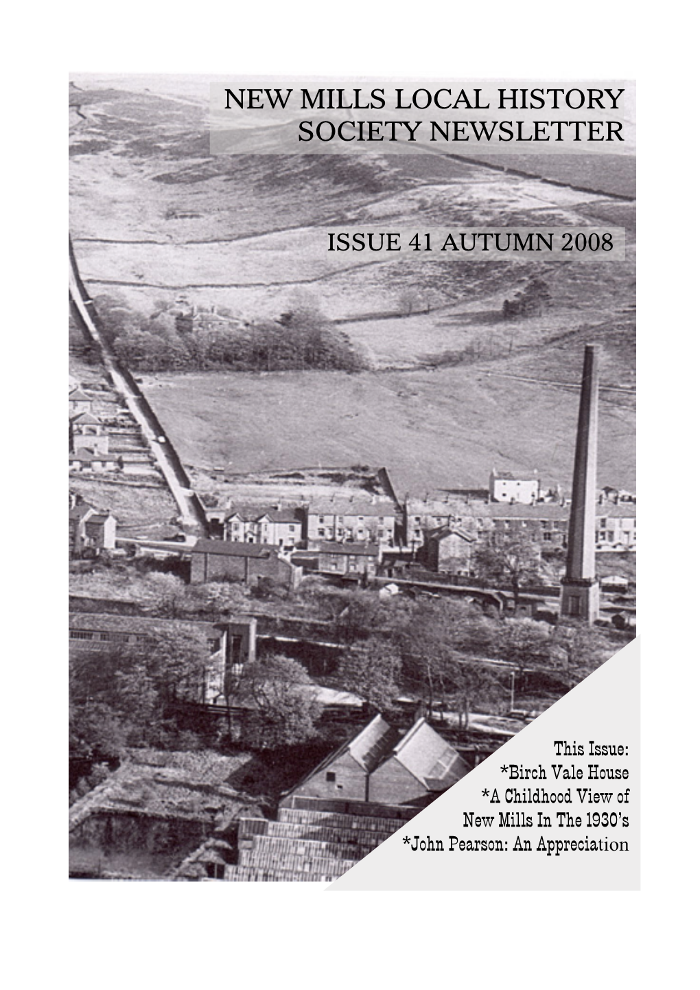 New Mills Local History Society Newsletter