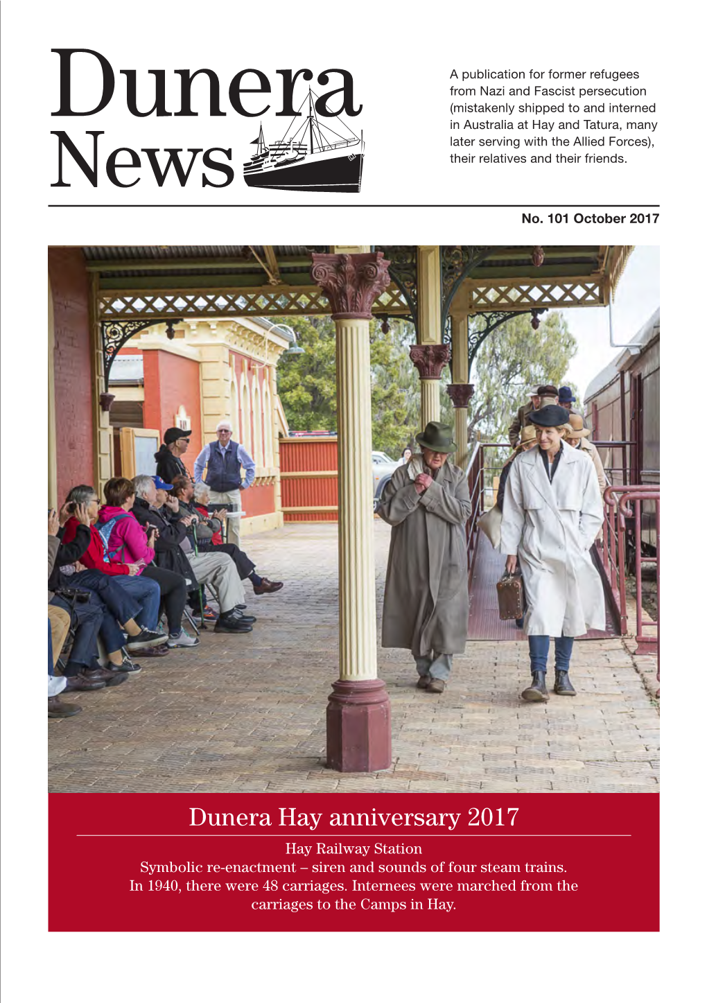 No.101 Dunera News Oct 2017