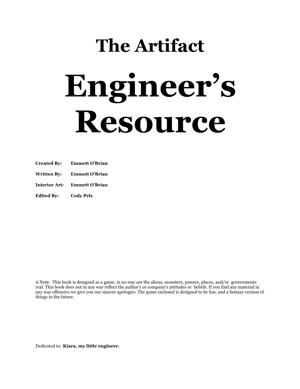 The Engineer's Resource