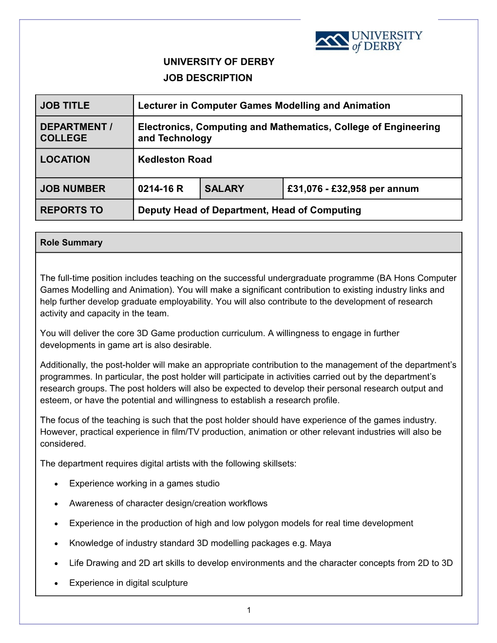 University of Derby s1