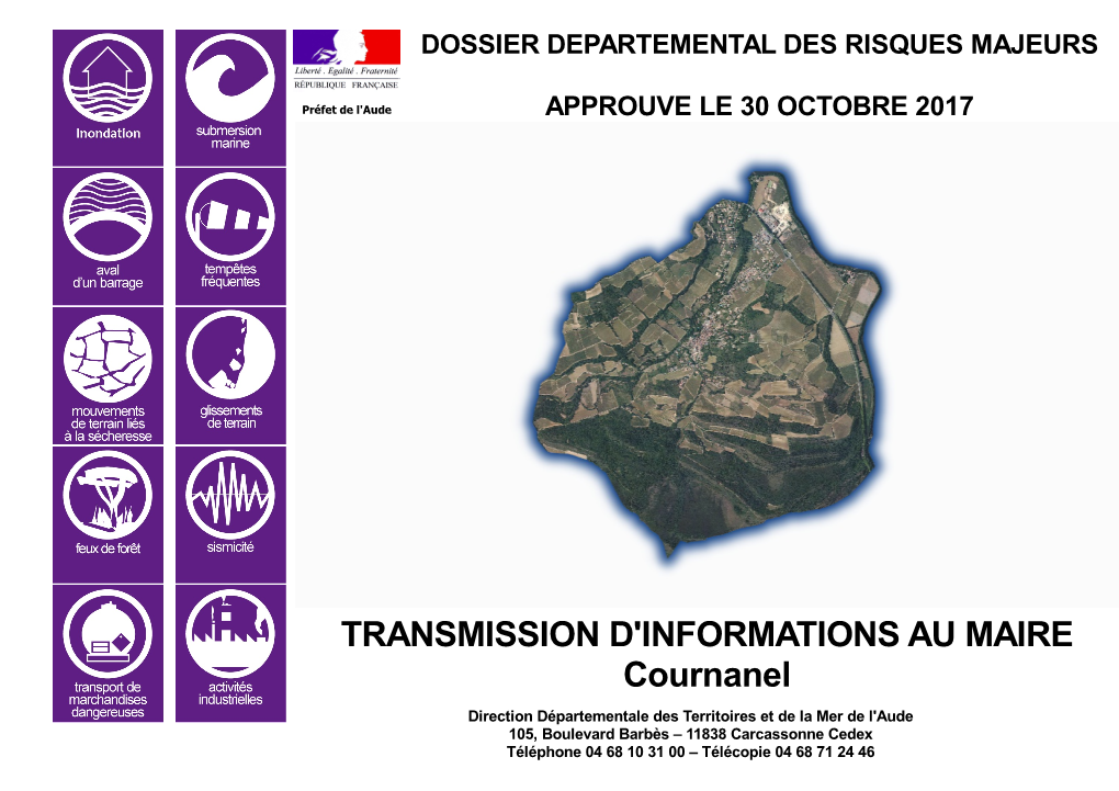 TRANSMISSION D'informations AU MAIRE Cournanel