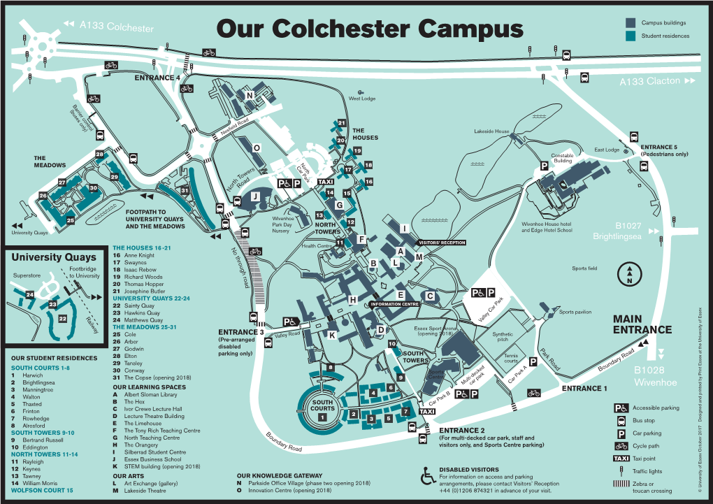 Colchester-Campus-Map