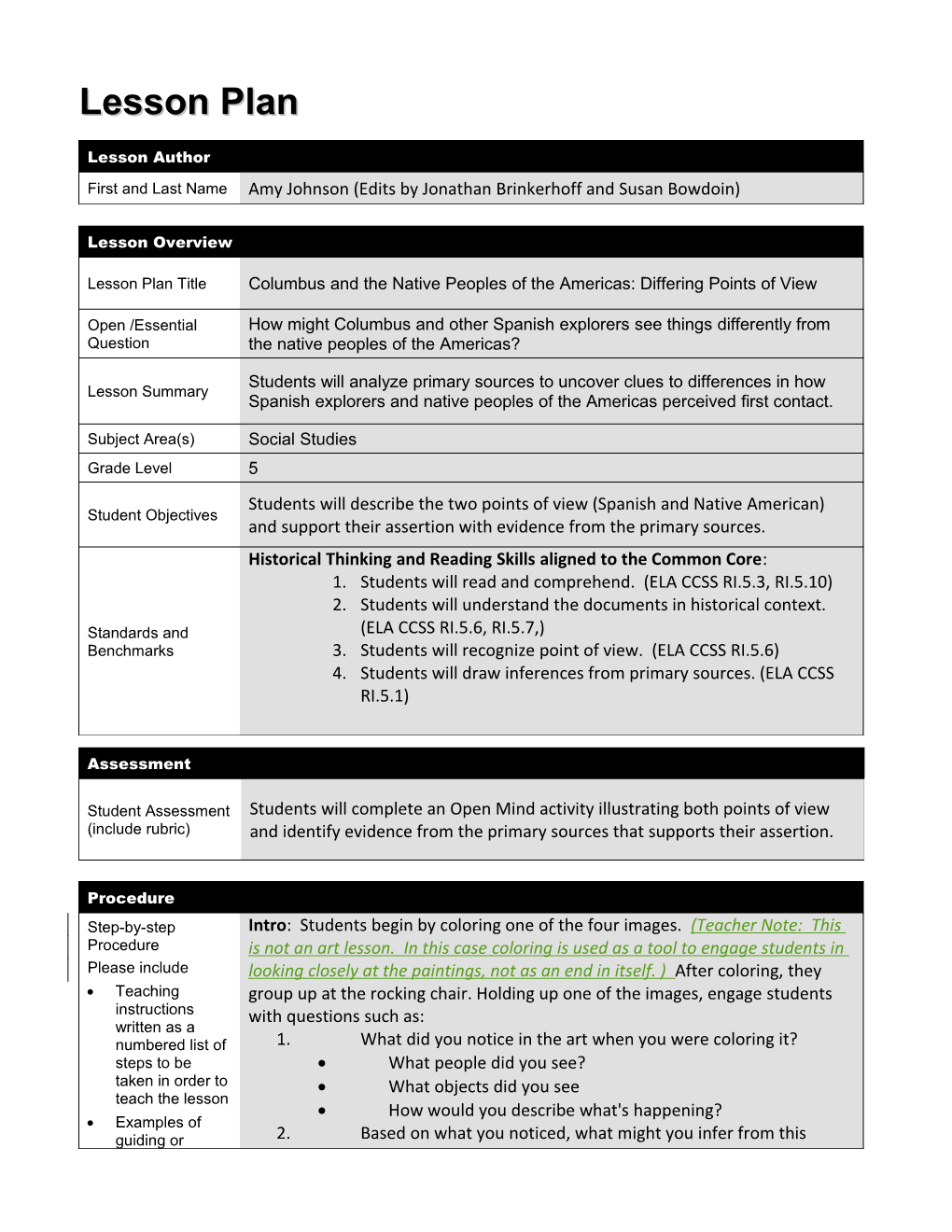 Unit Plan Template s2