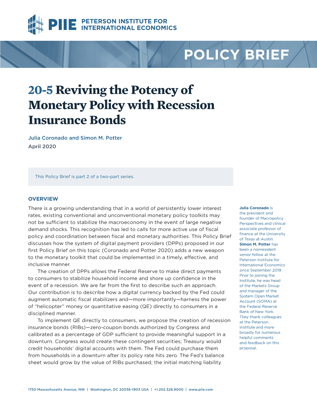 Reviving the Potency of Monetary Policy with Recession Insurance Bonds