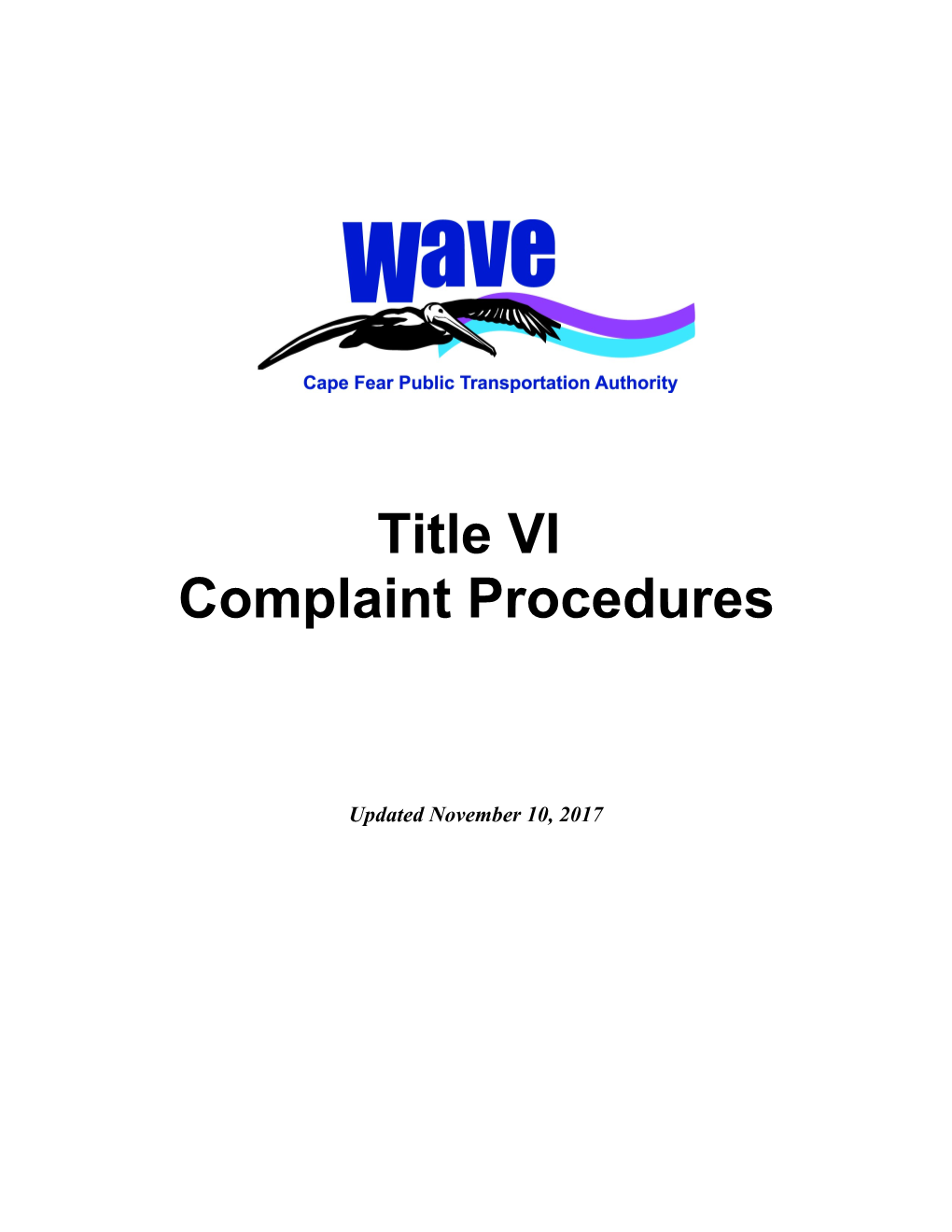 Title VI Complaint Procedures