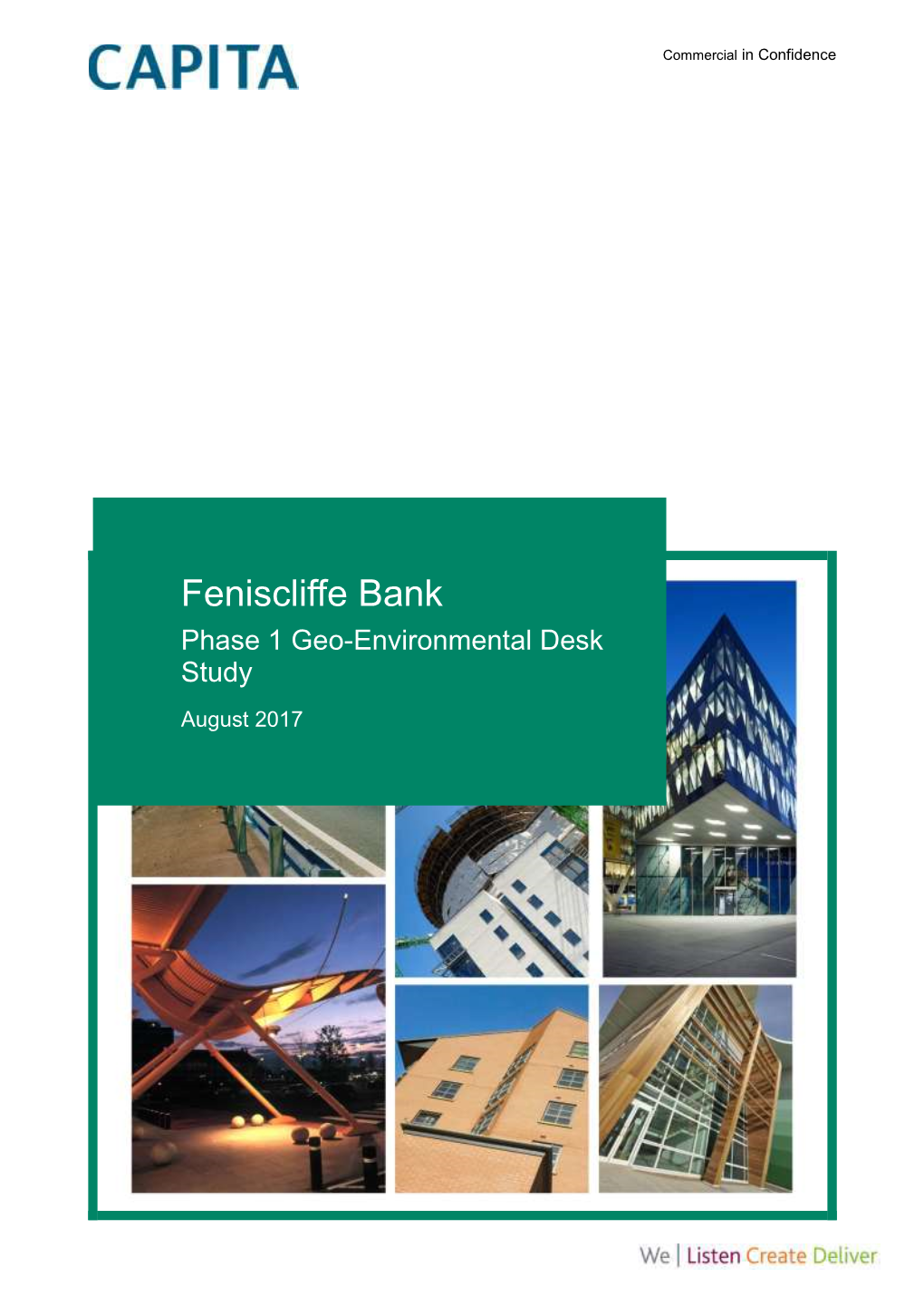 Feniscliffe Bank Phase 1 Geo-Environmental Desk Study