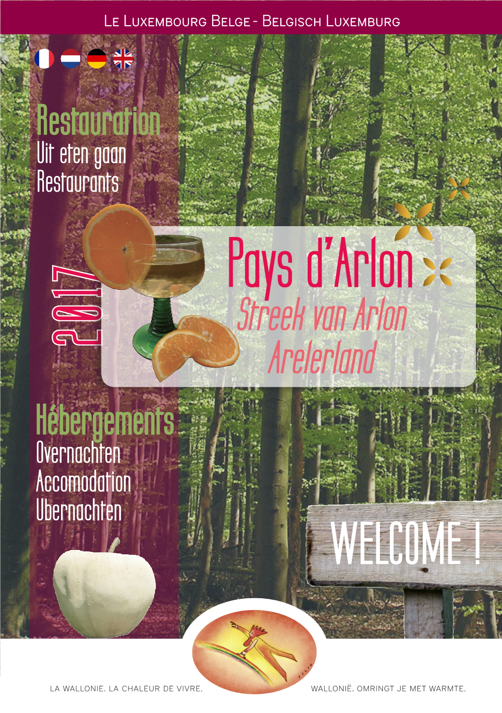 Arlon Streek Van Arlon 2017 Arelerland Hébergements Overnachten Accomodation Ubernachten WELCOME !