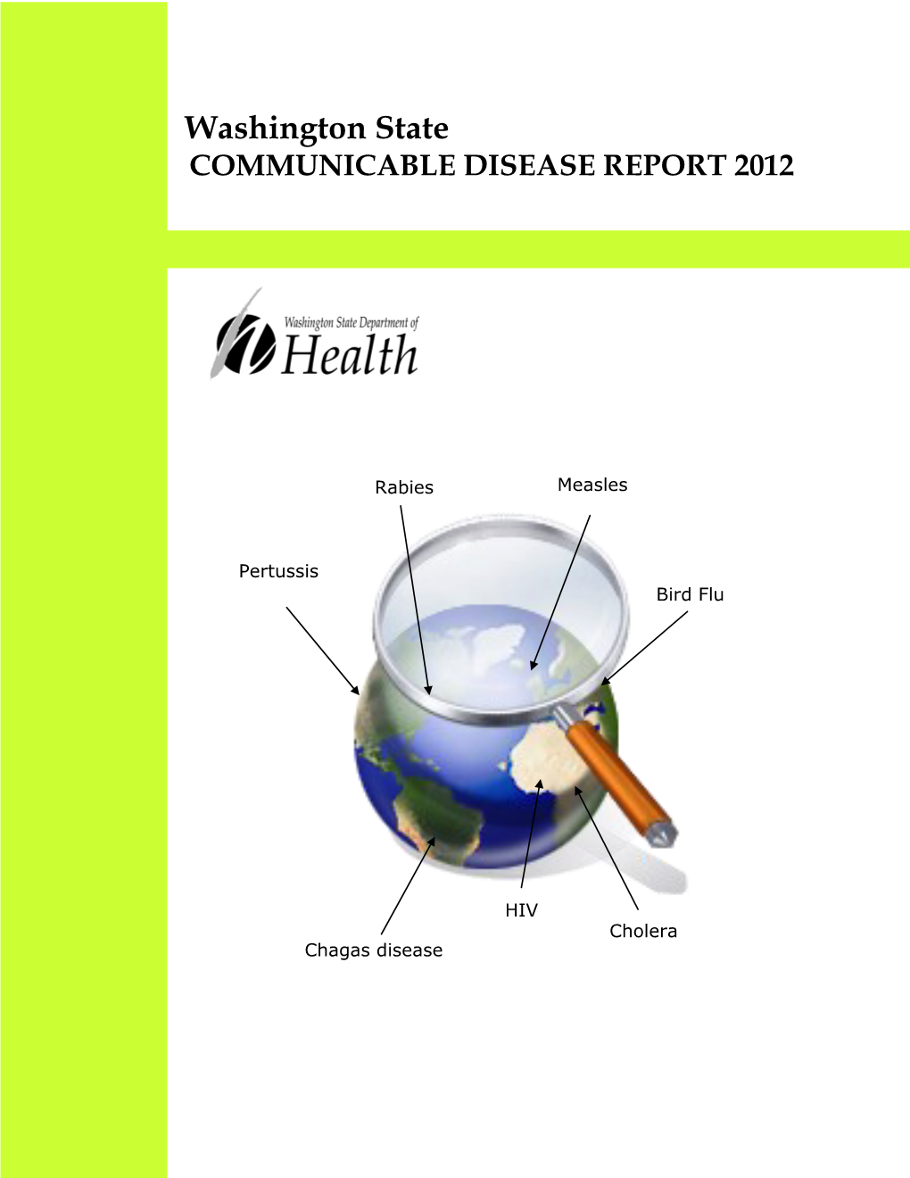 Washington State Annual Communicable Disease Report 2012