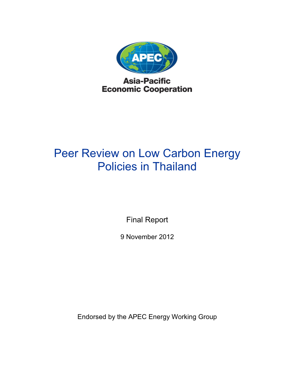 Final Report PRLCE in Thailand