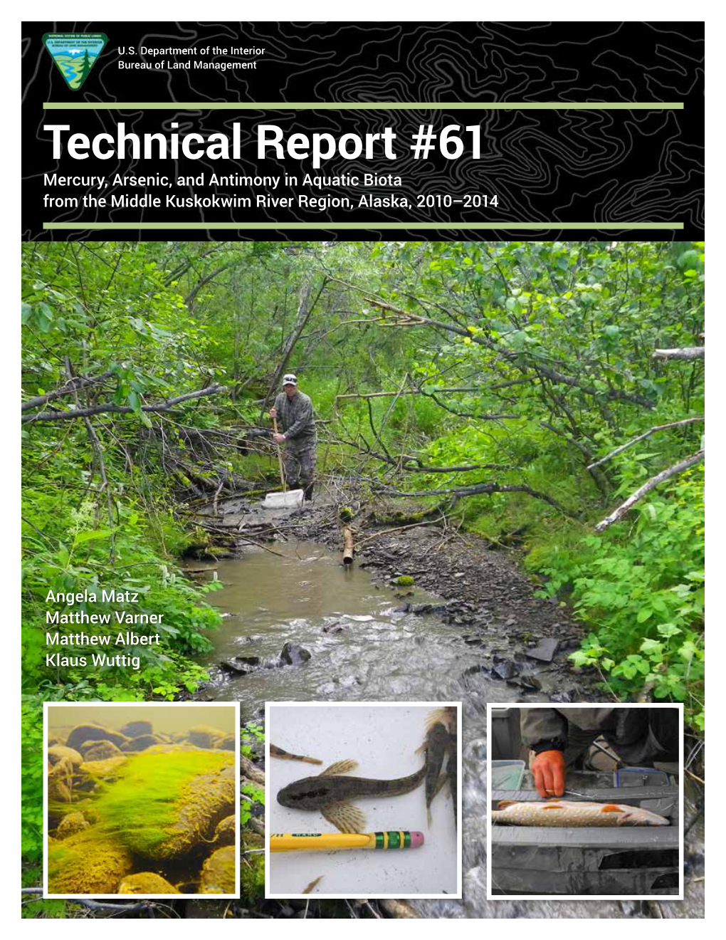 Mercury, Arsenic, and Antimony in Aquatic Biota from the Middle Kuskokwim River Region, Alaska, 2010–2014