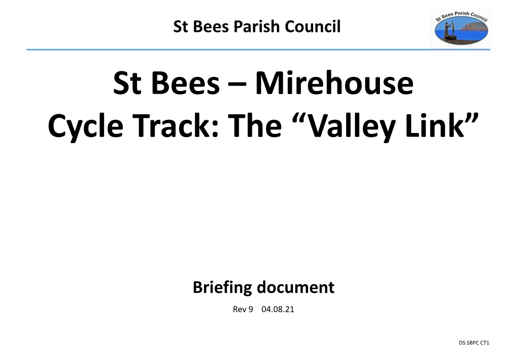 Mirehouse Cycle Track: the “Valley Link”