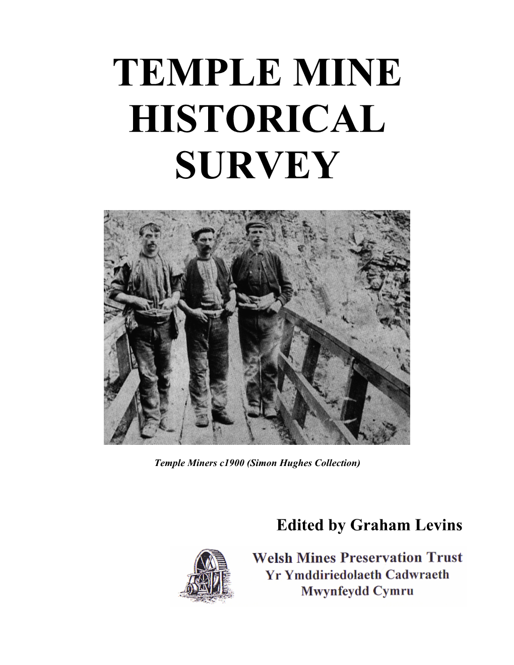 Temple Mine Historical Survey