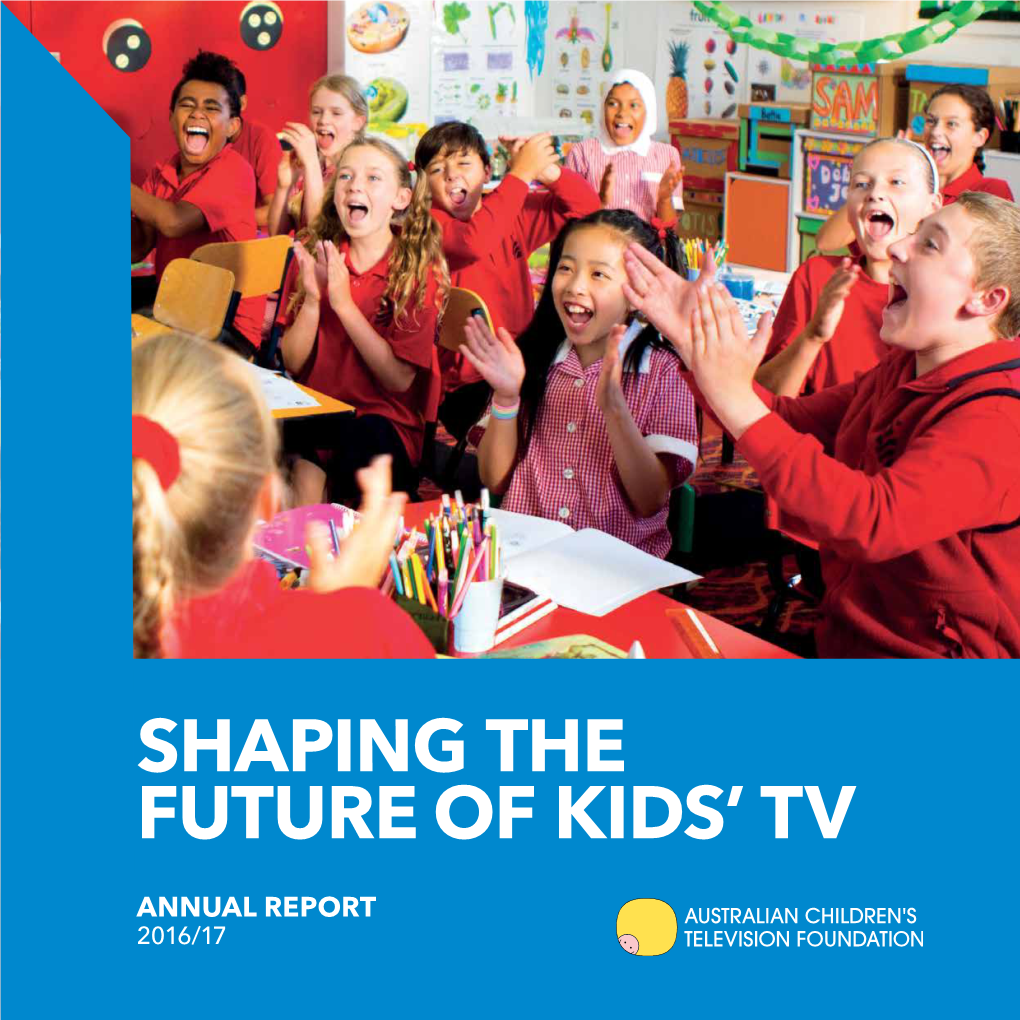 Shaping the Future of Kids' Tv