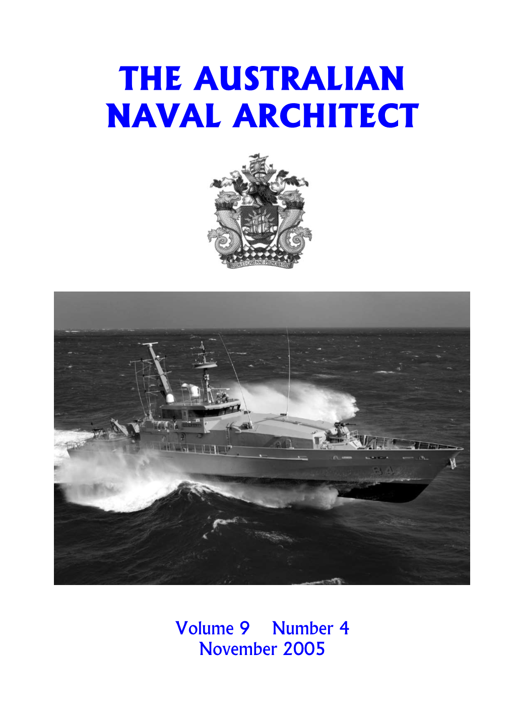 The Australian Naval Architect