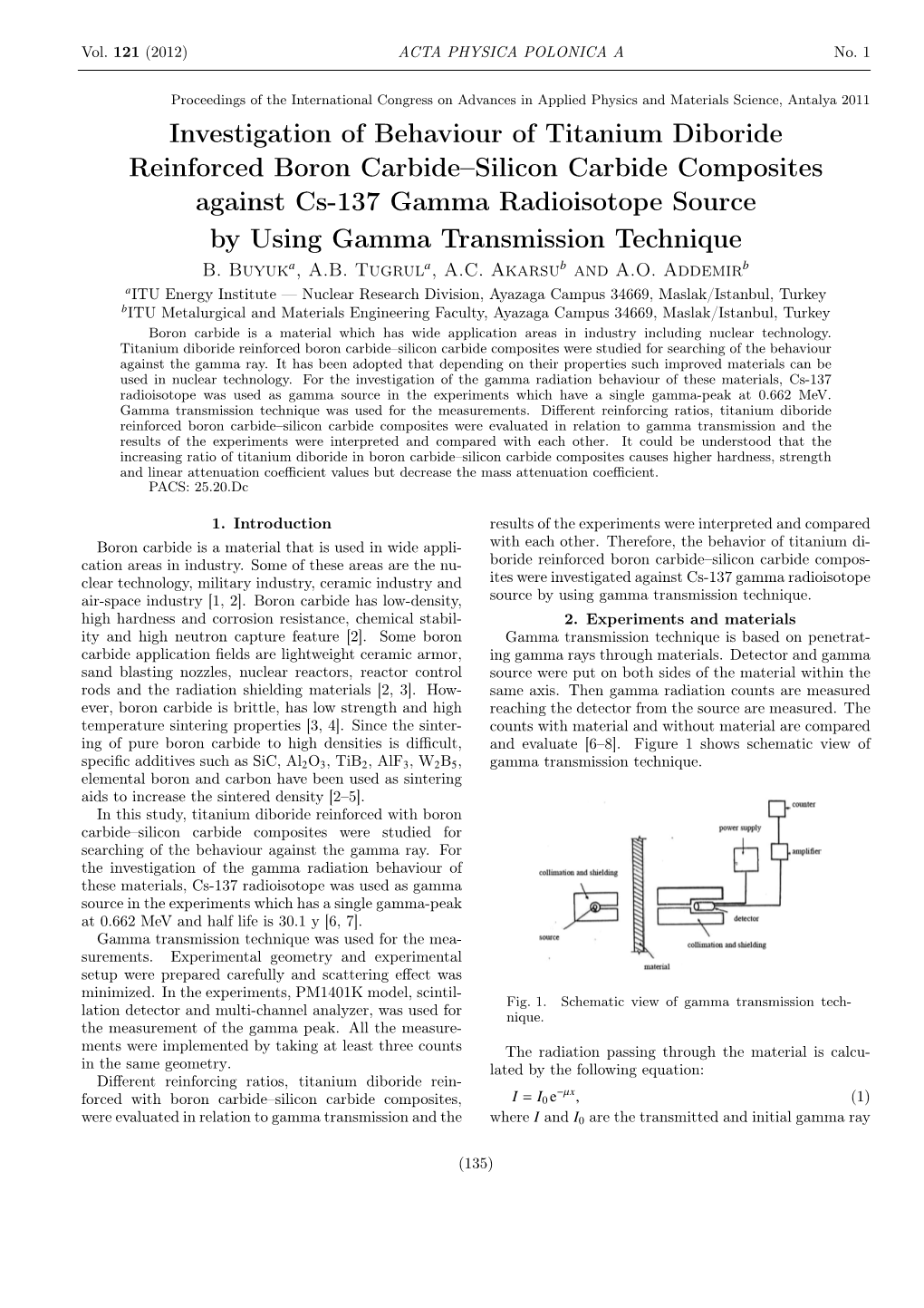 Investigation of Behaviour of Titanium Diboride Reinforced Boron Carbide