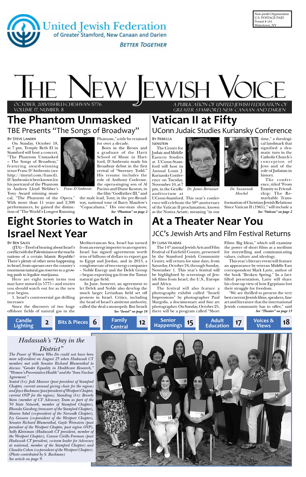 THE NEW JEWISH VOICE October 2015