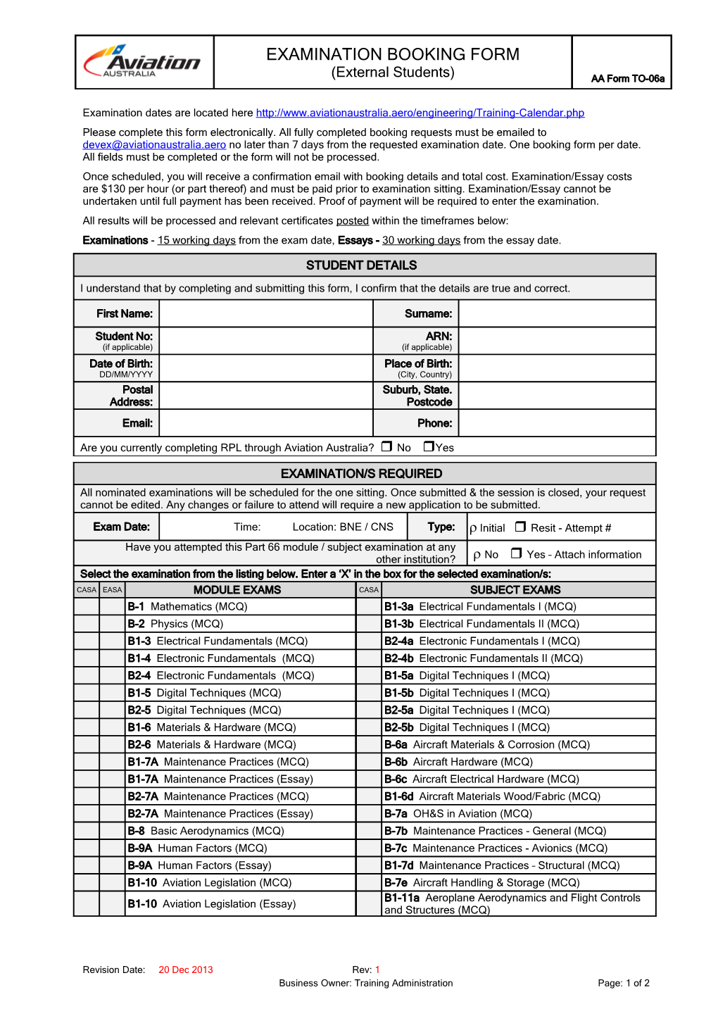 Remedial Teaching Agreement