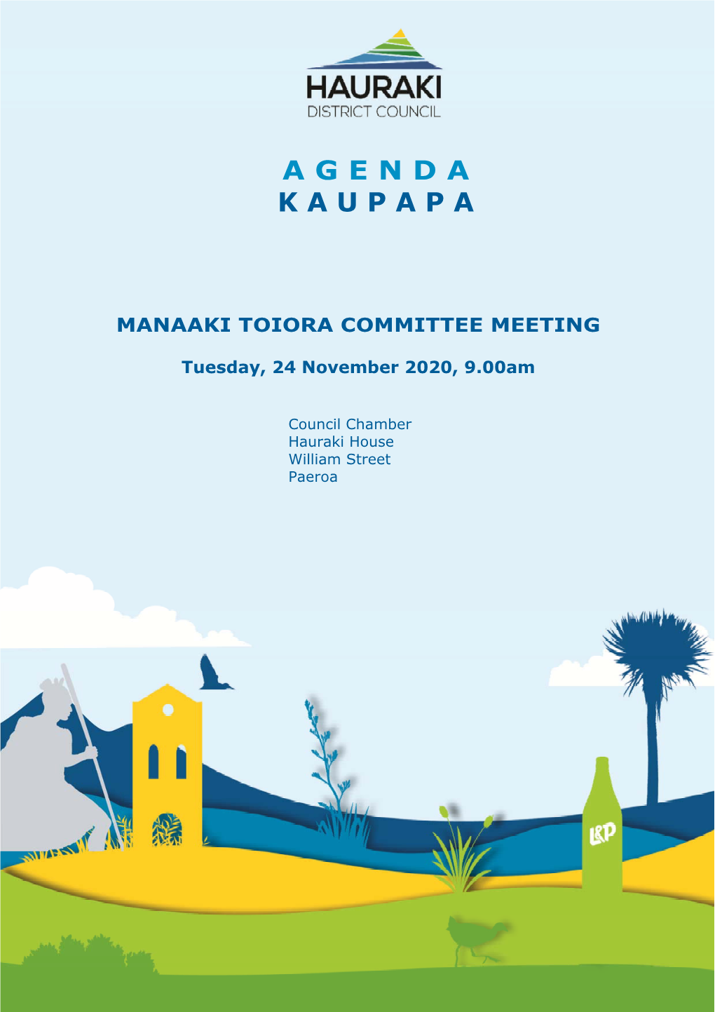 Manaaki Toiora Committee Agenda