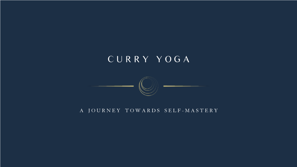 Curry Yoga Provence Retreat Book