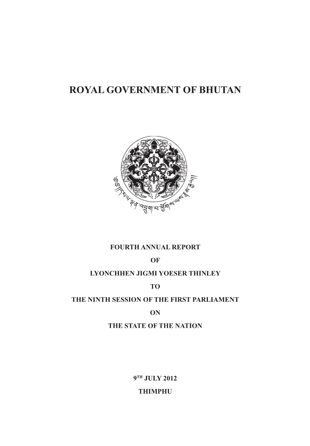 Royal Government of Bhutan