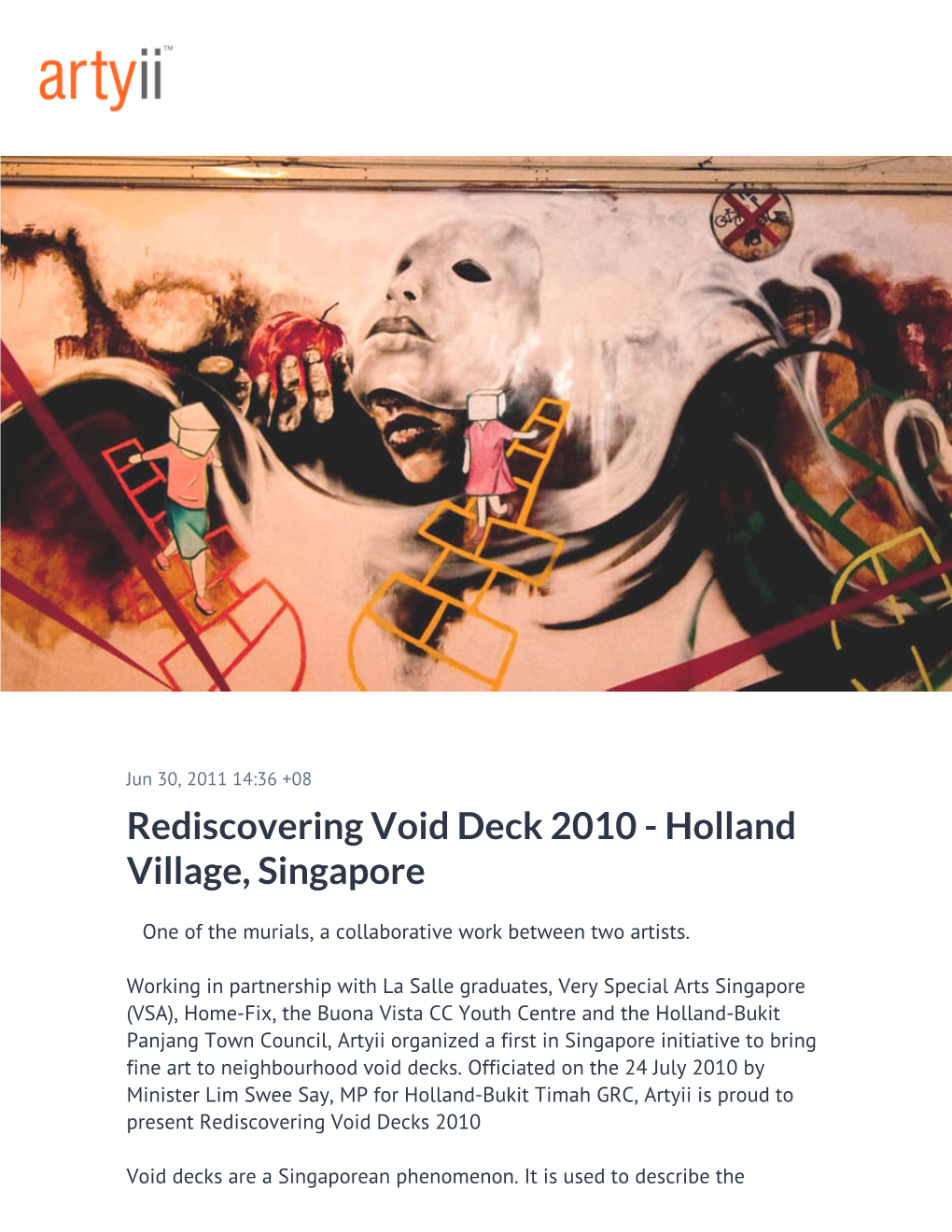 Rediscovering Void Deck 2010 - Holland Village, Singapore
