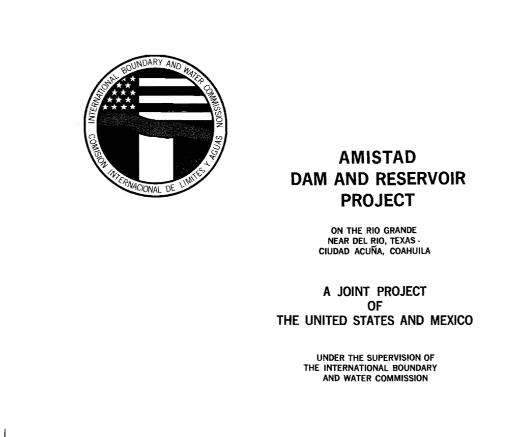 Amistad Dam and Reservoir Project