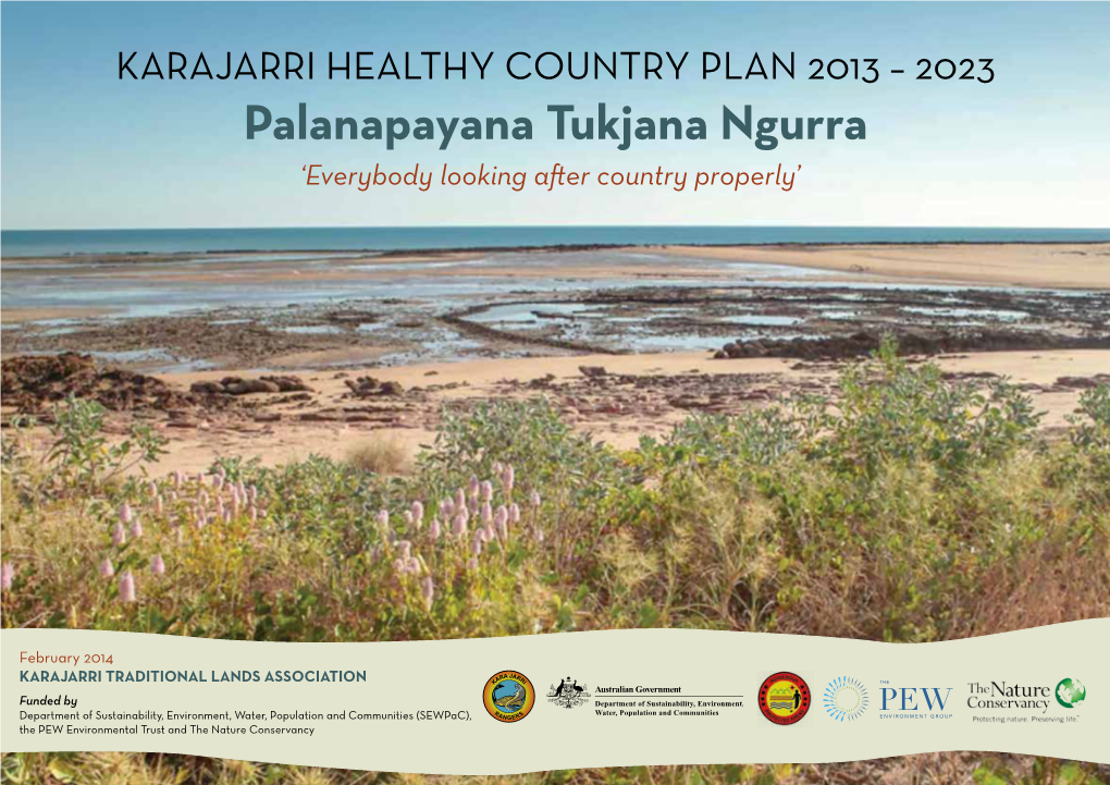 Karajarri Healthy Country Plan 2013-2023