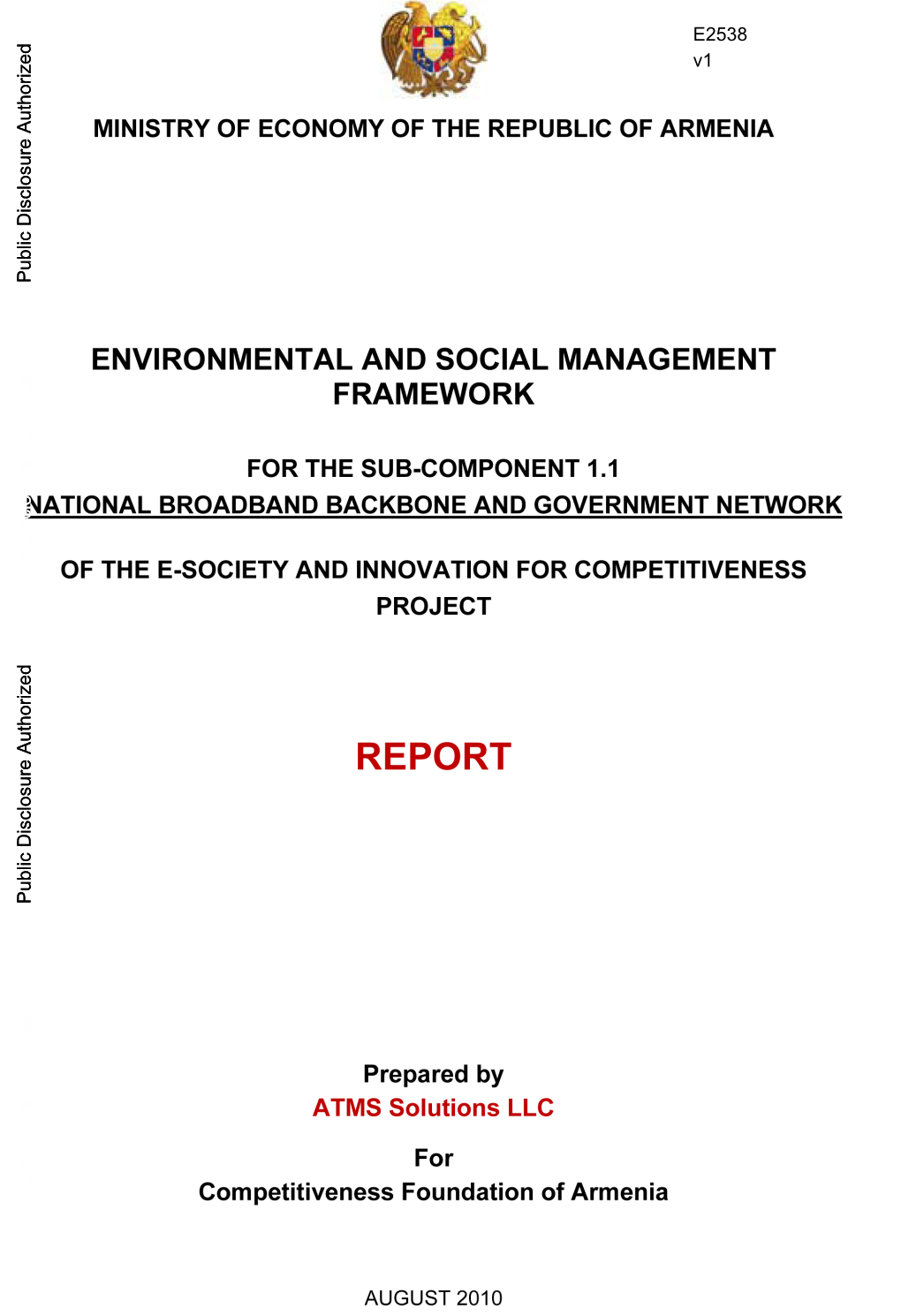 World Bank Document