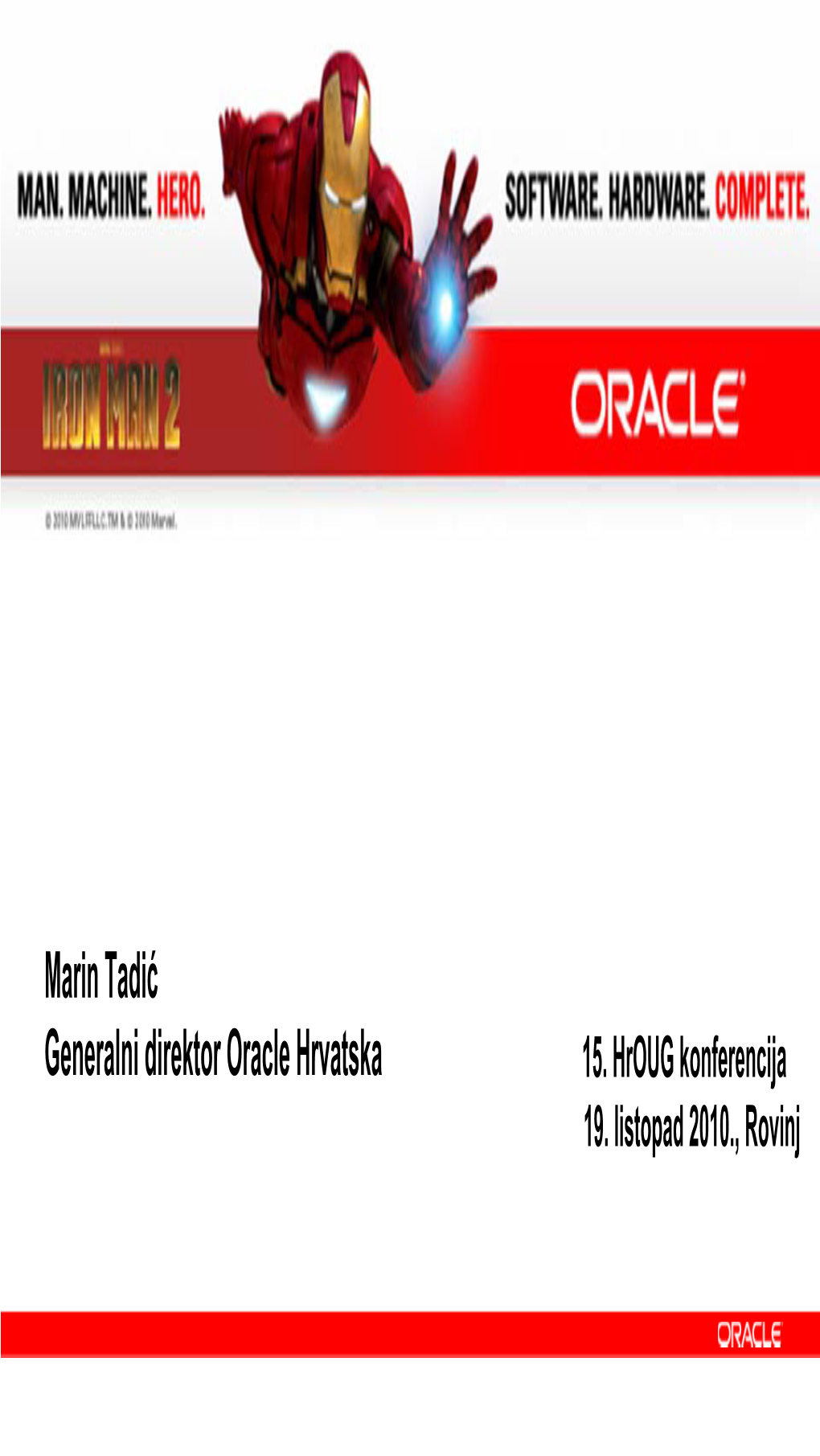 Marin Tadić Generalni Direktor Oracle Hrvatska 15