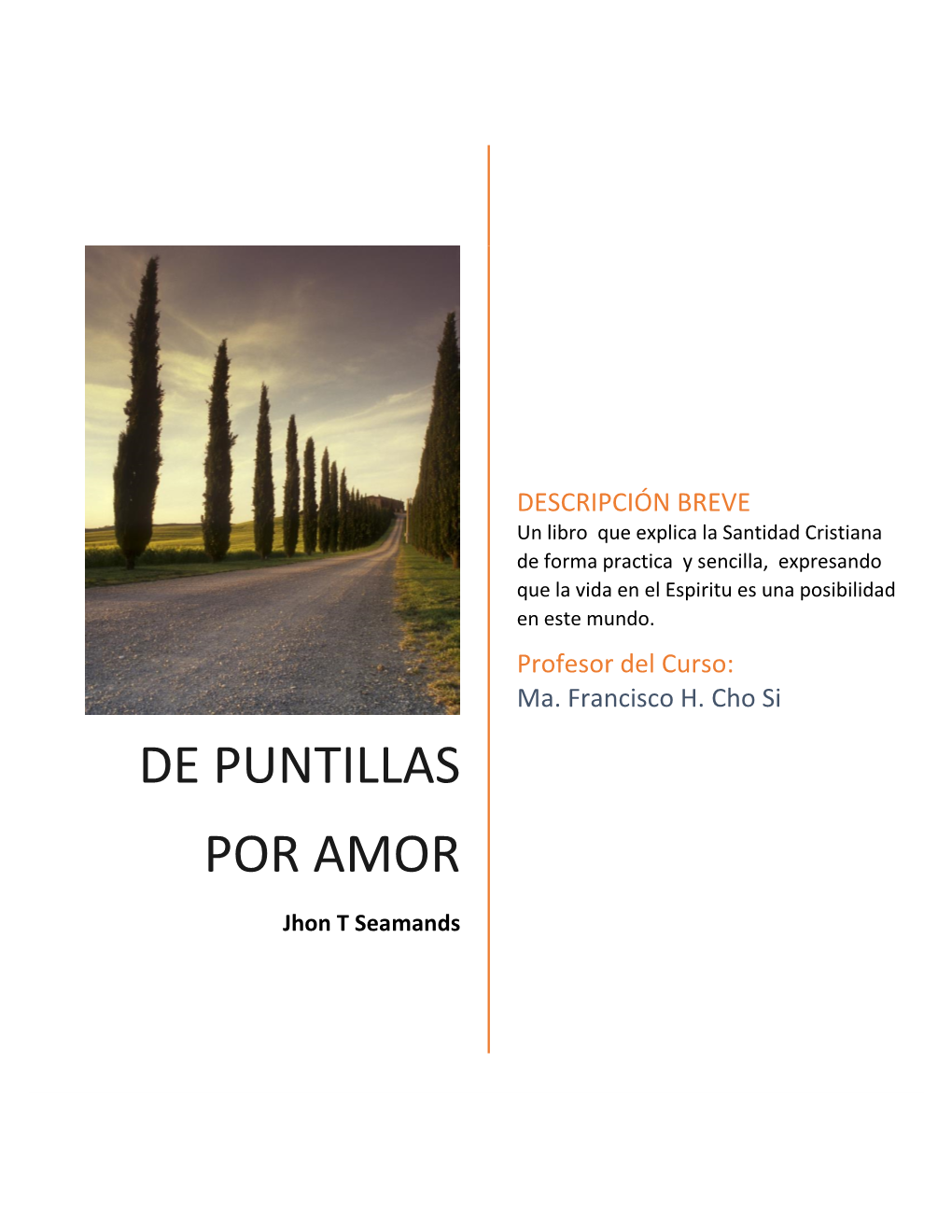 De Puntillas Por Amor