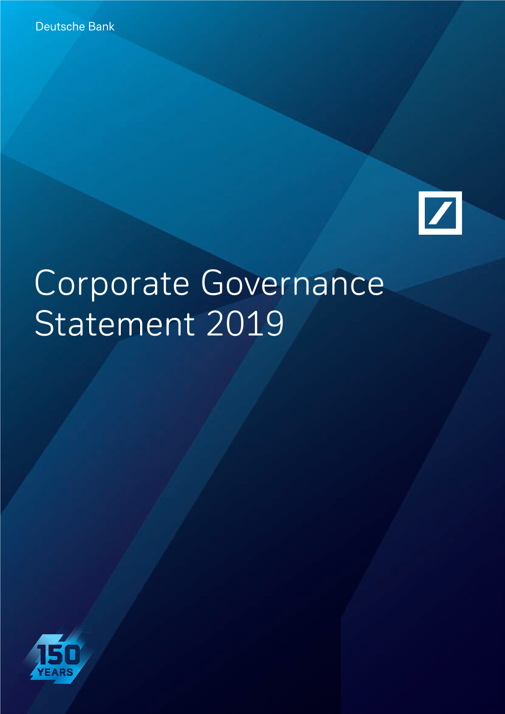 Corporate Governance Statement 2019