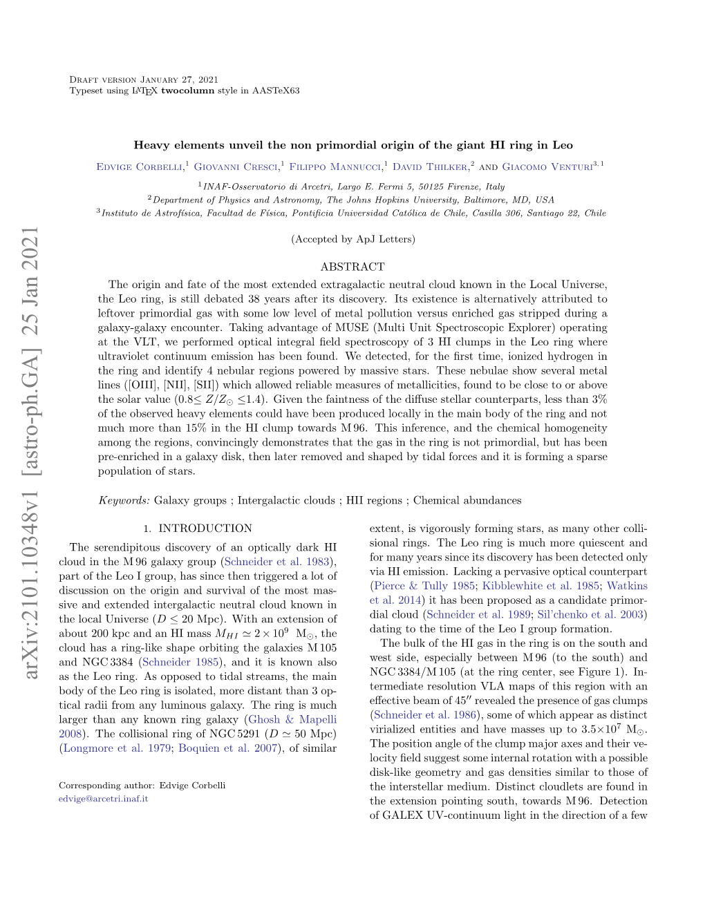 Heavy Elements Unveil the Non Primordial Origin of the Giant HI Ring in Leo