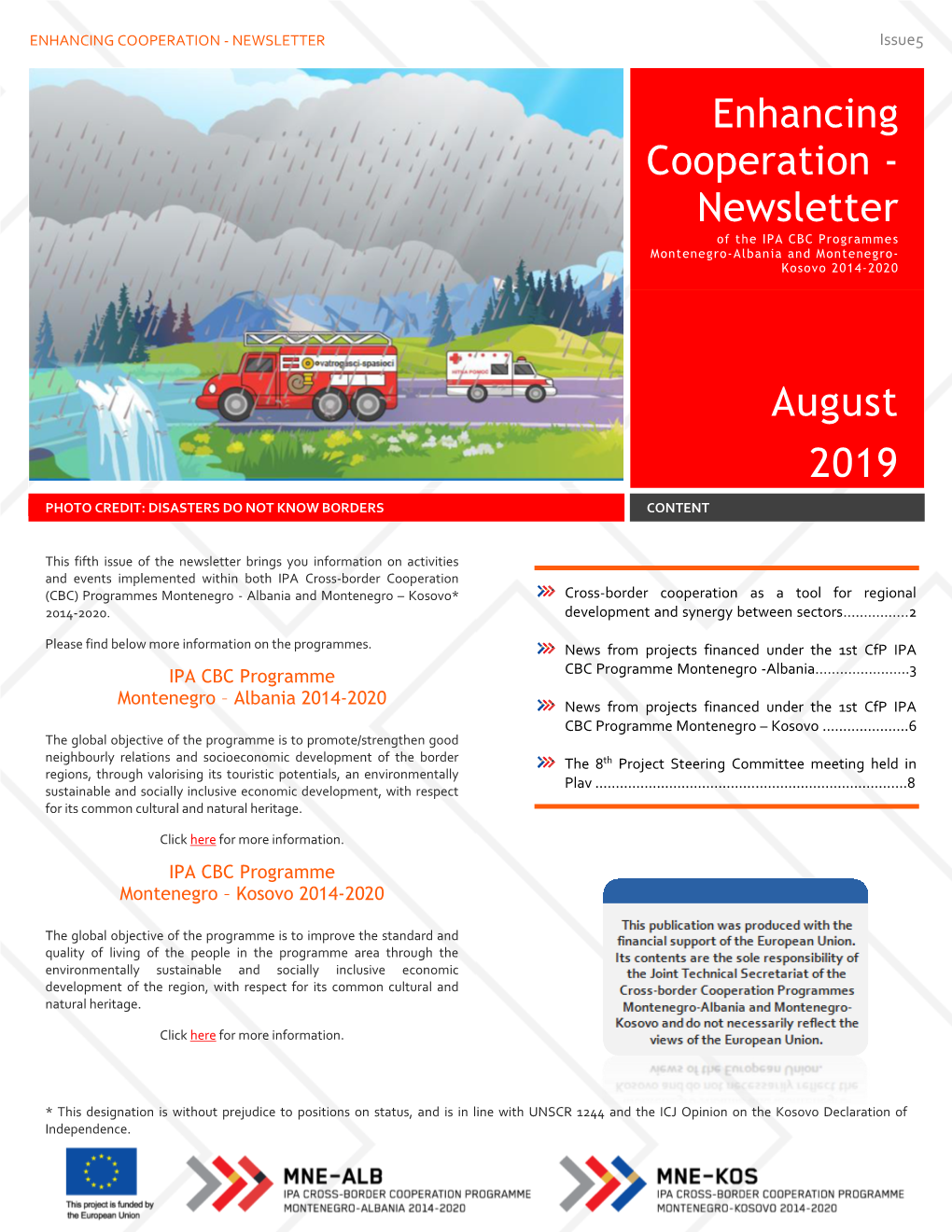 ENHANCING COOPERATION - NEWSLETTER Issue5