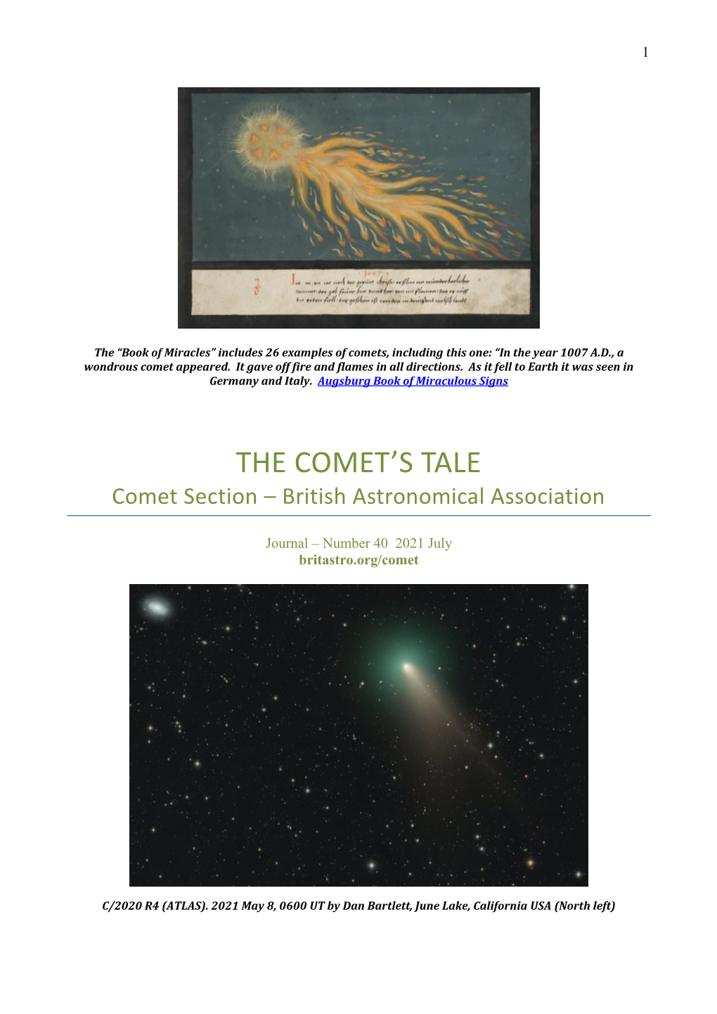 The Comet's Tale