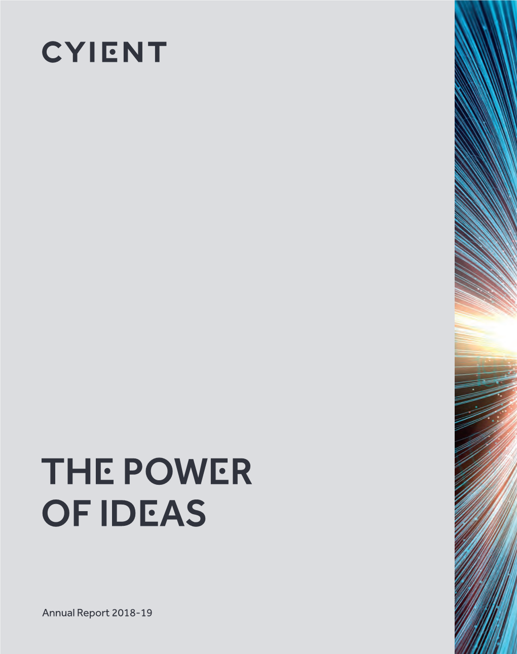 Annual Report 2018-19 INNOVATE …By Using the Power of Digital