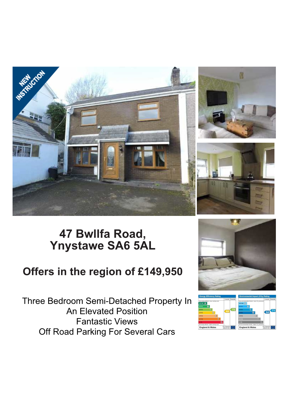 47 Bwllfa Road, Ynystawe SA6 5AL