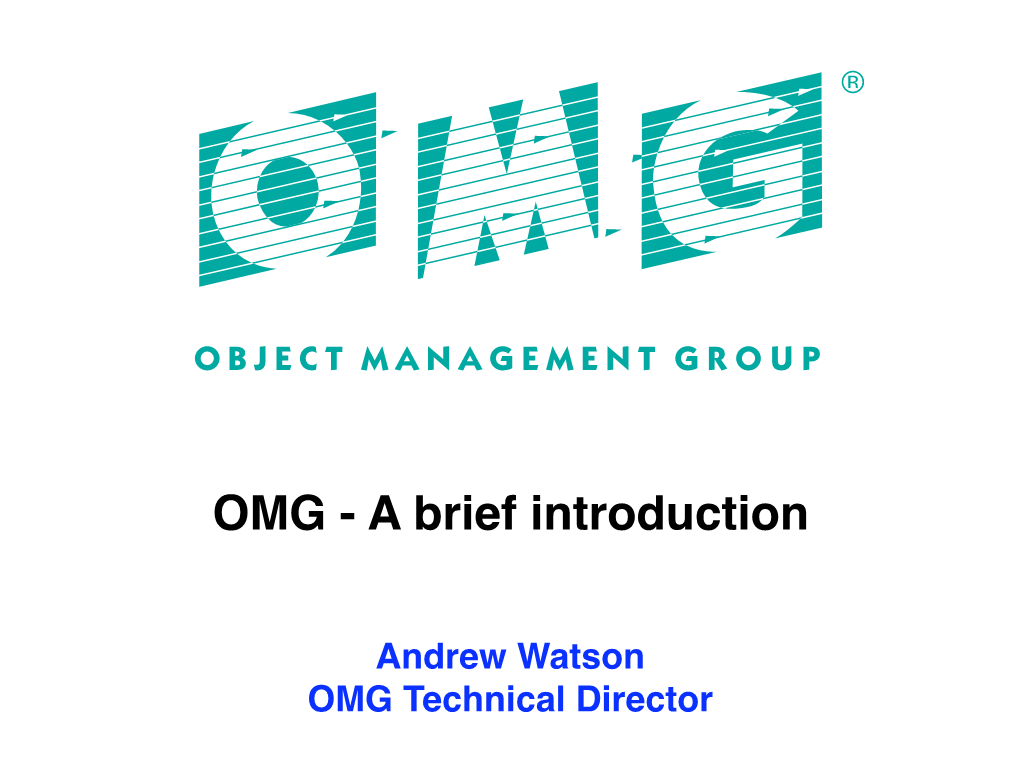 An Introduction to OMG's Ontology Work