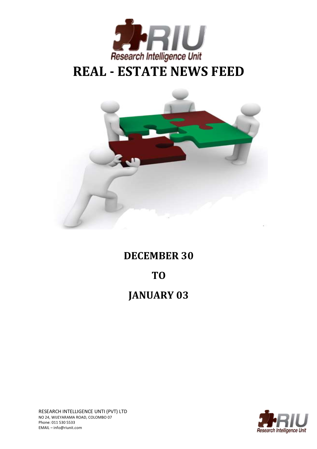 Real - Estate News Feed