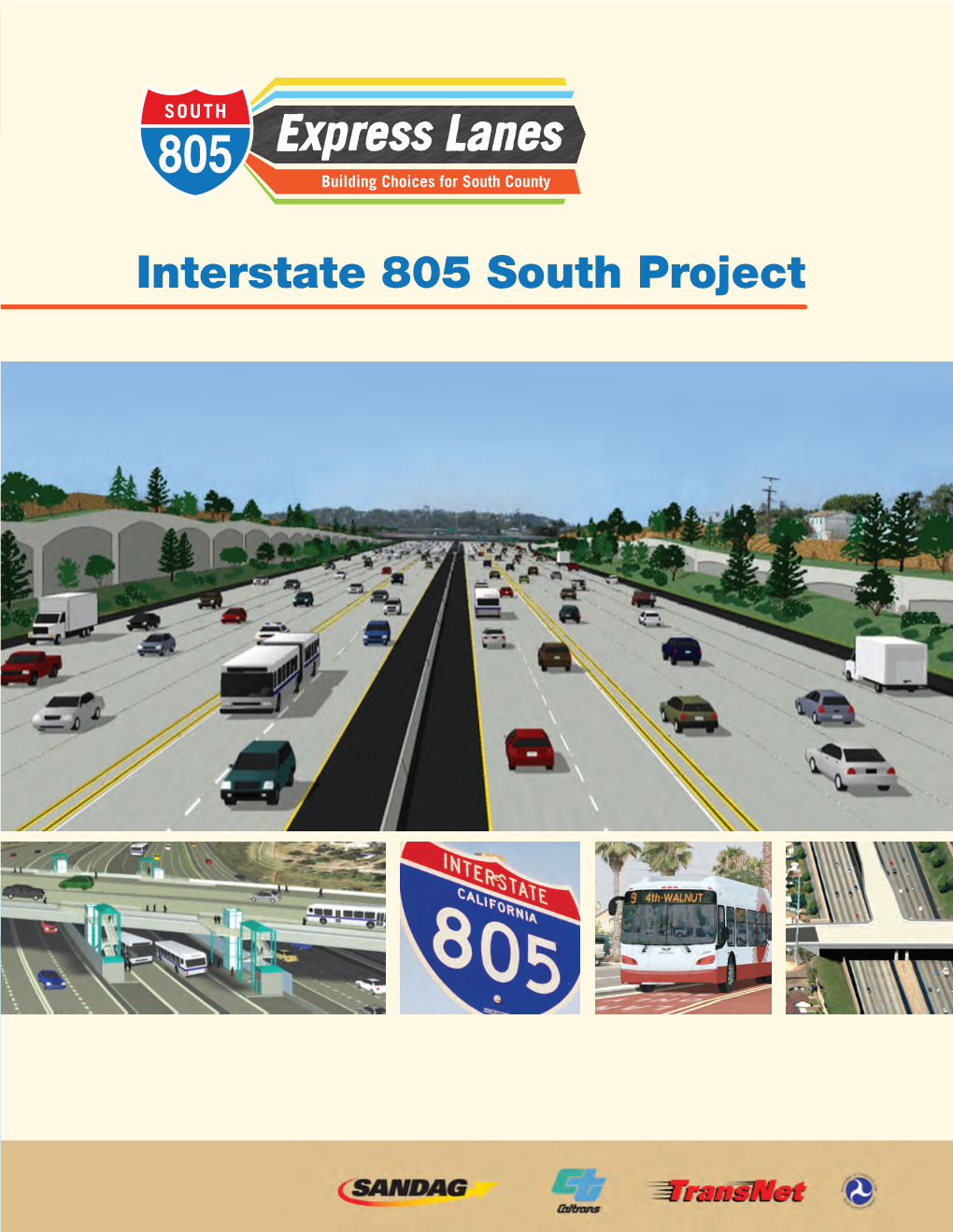 Interstate 805 South Project the Number of Average Daily Trips Drops to 242,000
