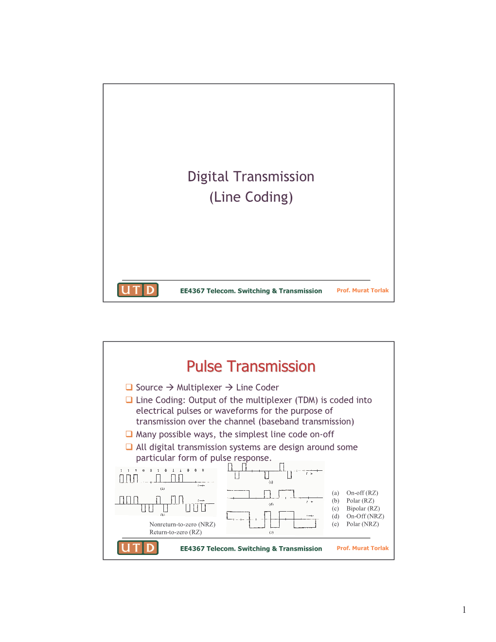 Pulse Transmission