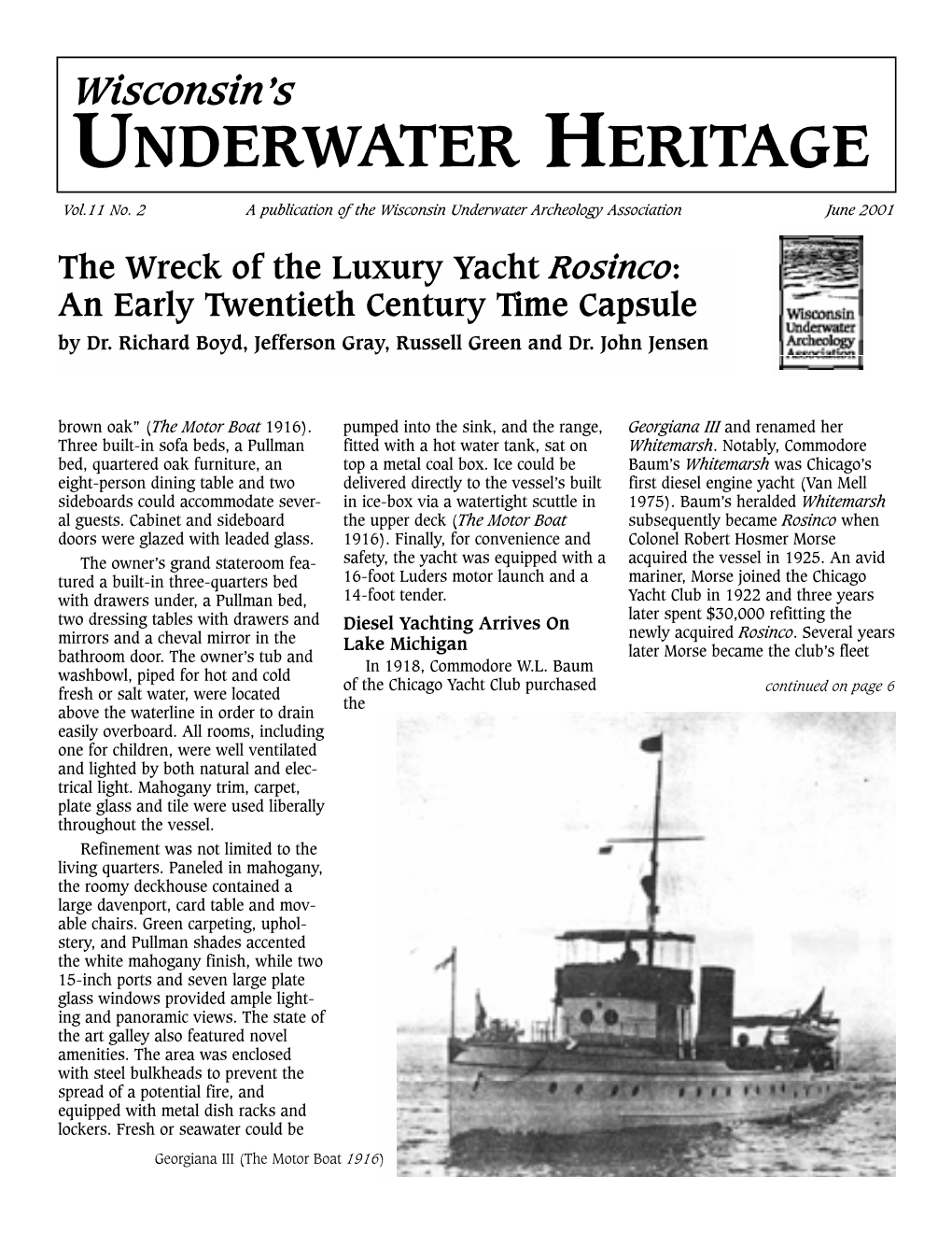 Underwater Heritage