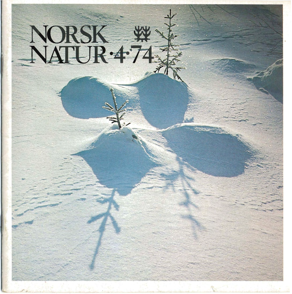 Norsk Natur 4-1974