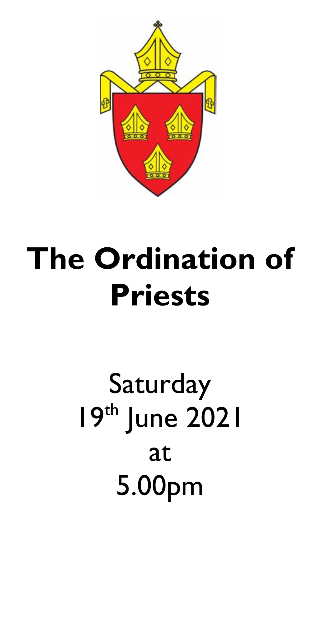 The Ordination of Priests