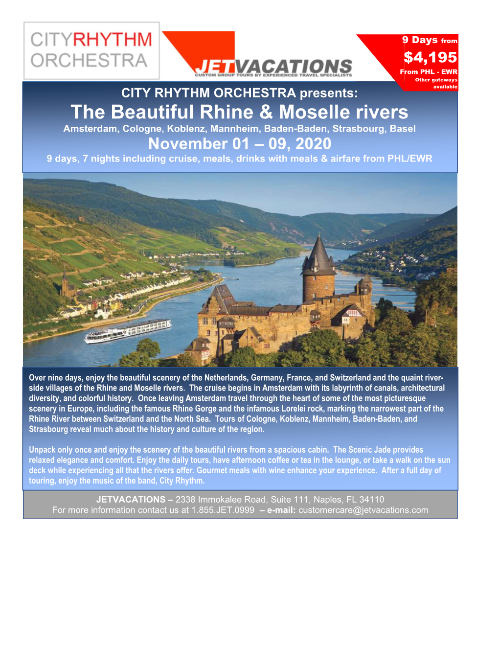 The Beautiful Rhine & Moselle Rivers